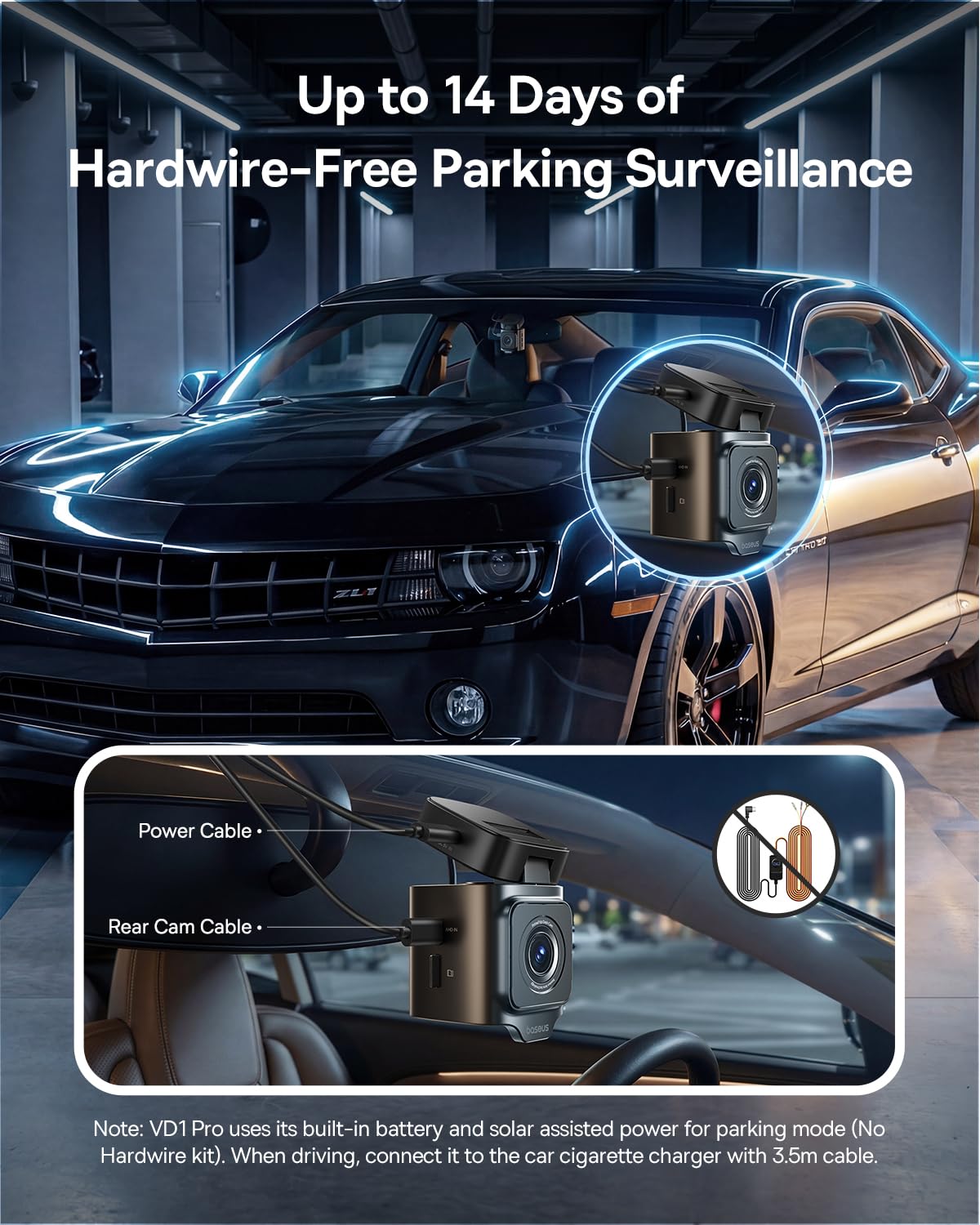 baseus-vd1-pro-solar-dash-cam-front-and-rear-4k-1080p-with-battery-parking-mode- image 3