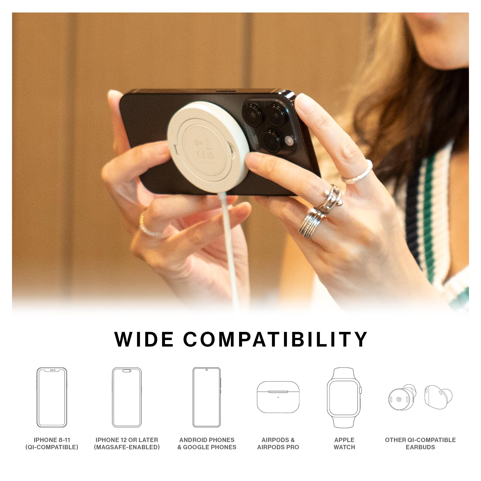 native-union-snapstand-qi2-certified-magnetic-wireless-charger-stand-15w-magsafe image 4