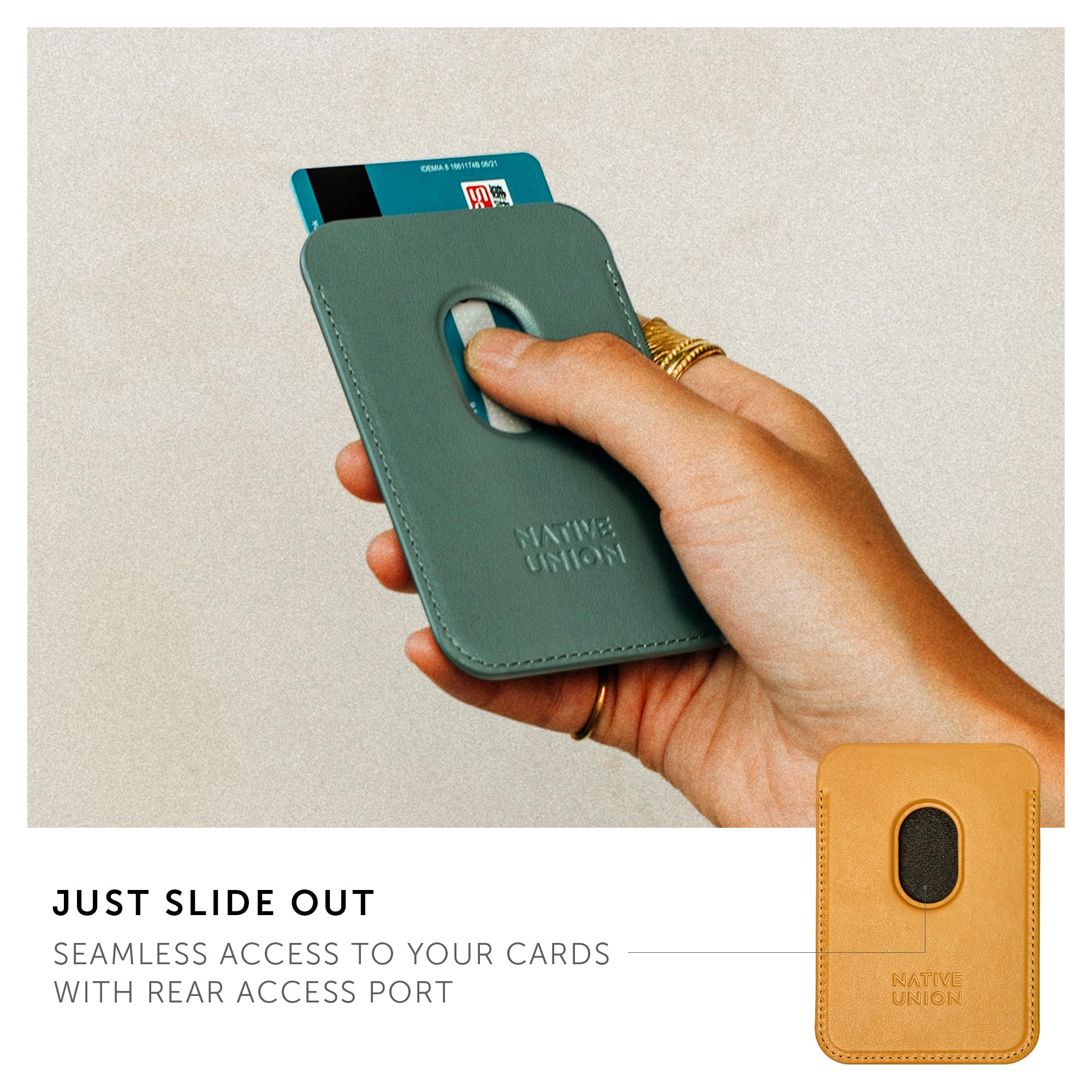 native-union-re-classic-wallet-magnetic-magsafe-card-holder-for-iphone-air-17-16 image 5