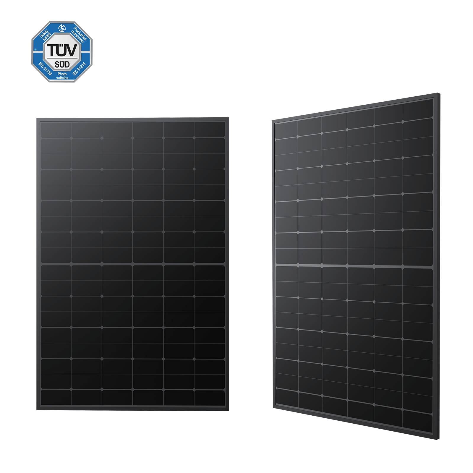 zendure-420w-rigid-solar-panels-2-pack-with-microinverter-monocrystalline-solar- image 1