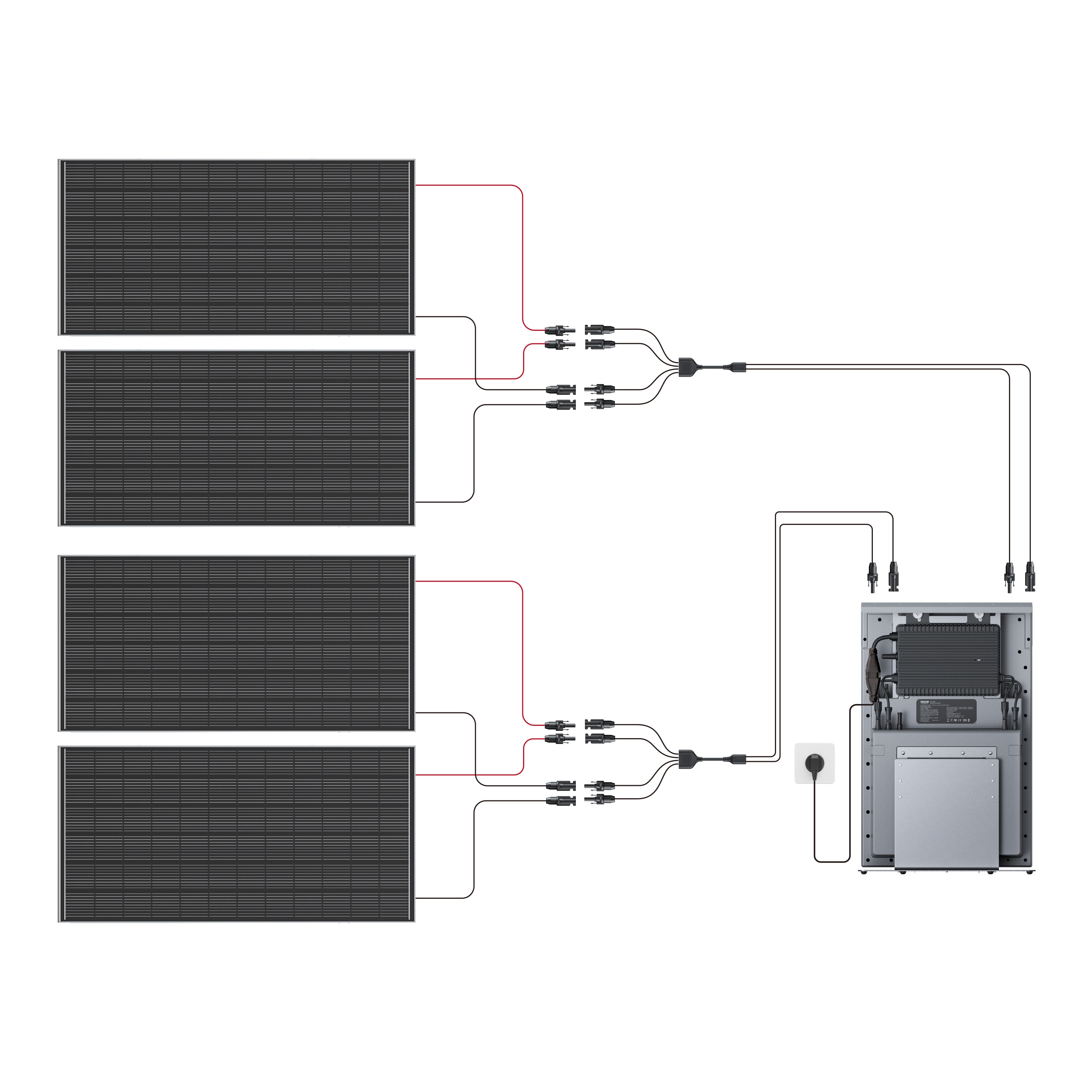 zendure-solar-parallel-y-cable-3m-dual-solar-panel-parallel-connector-cable-for- image 2