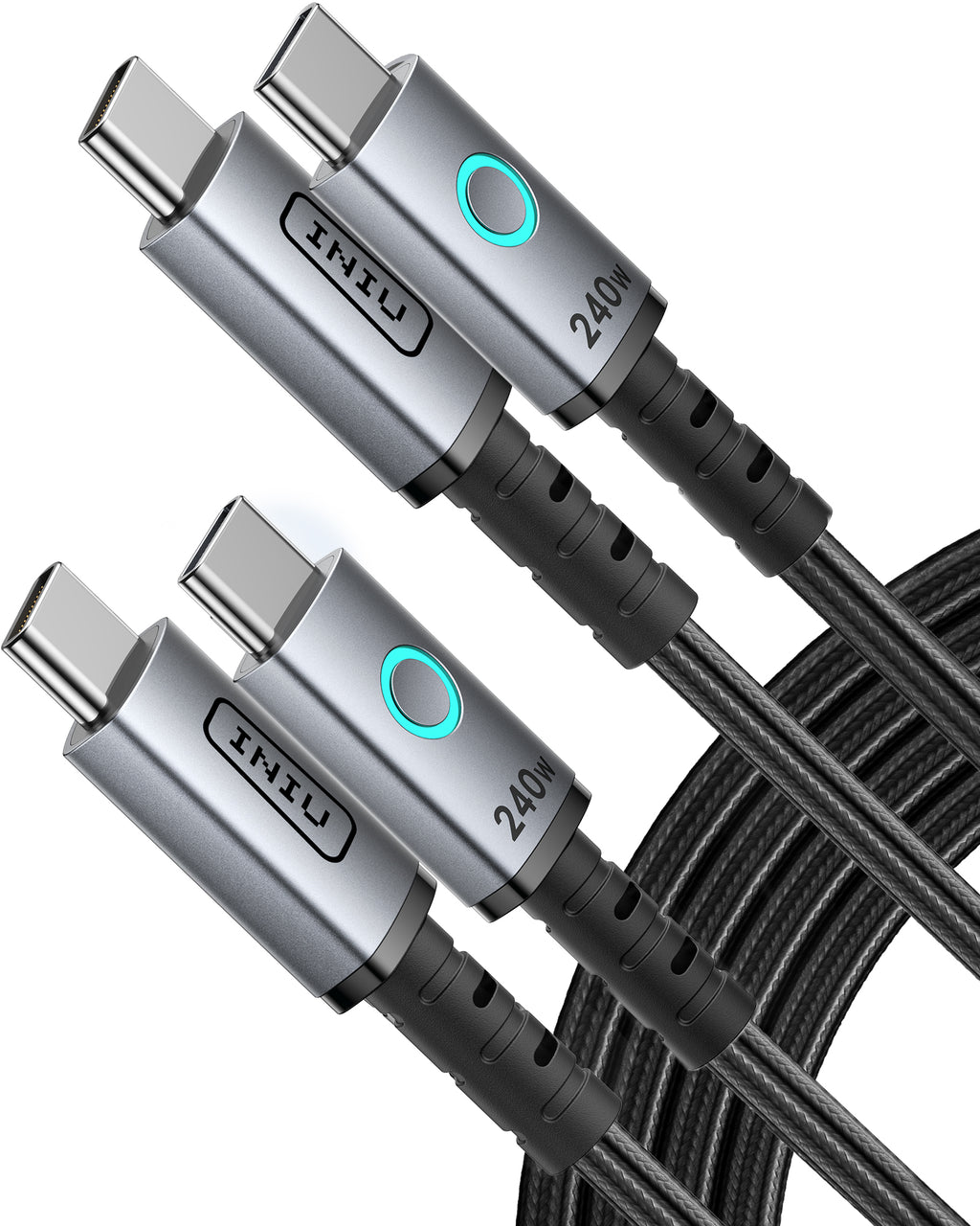 iniu-240w-usb-c-to-usb-c-cable-6-6ft-2-pack-fastest-pd-240w-charging-for-iphone- image 1