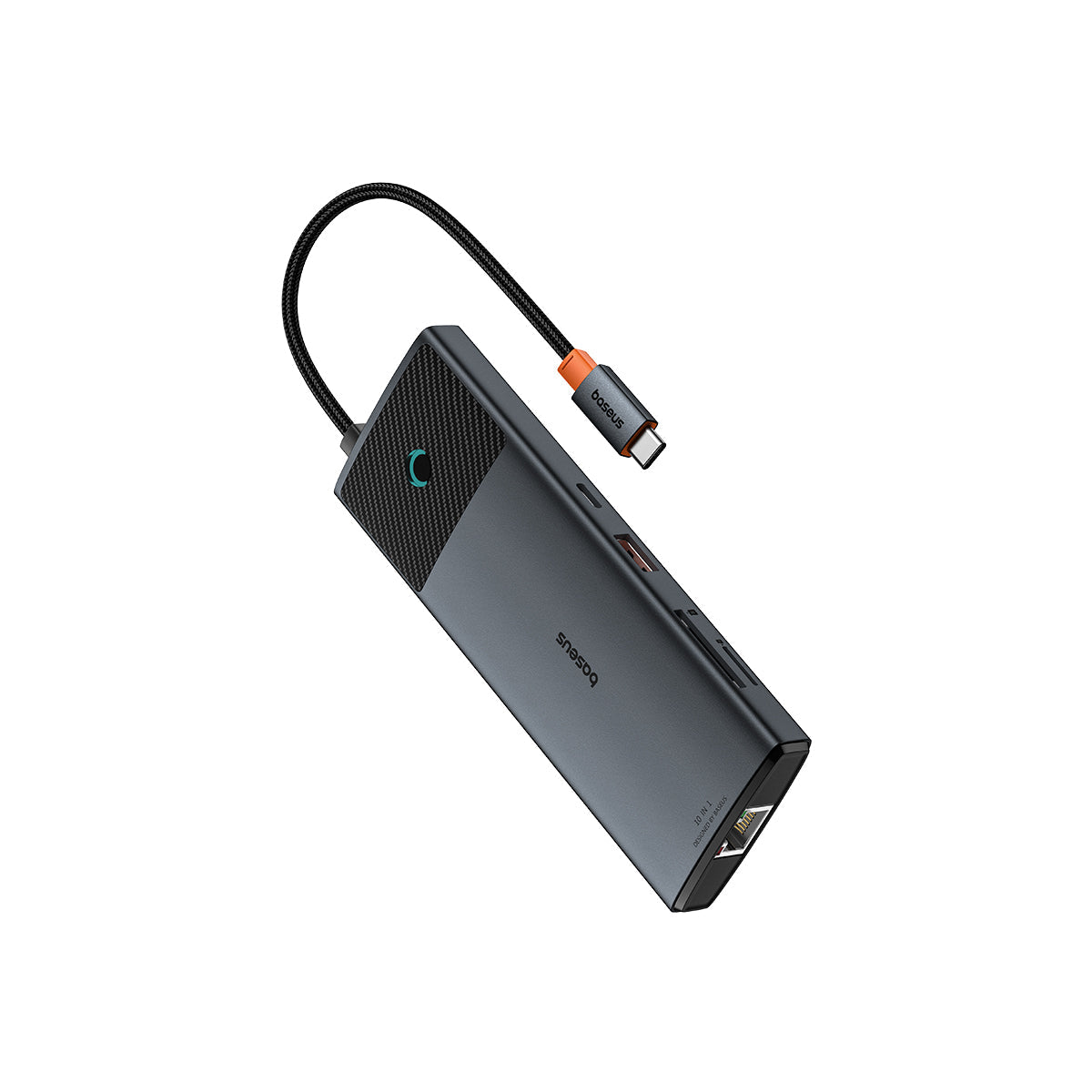 baseus-10-in-1-dual-display-usb-c-hub-with-dual-4k-monitor-support-for-laptops image 2