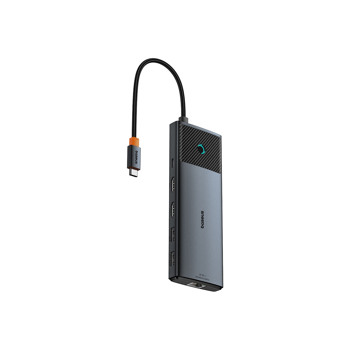 baseus-10-in-1-dual-display-usb-c-hub-with-dual-4k-monitor-support-for-laptops image 1