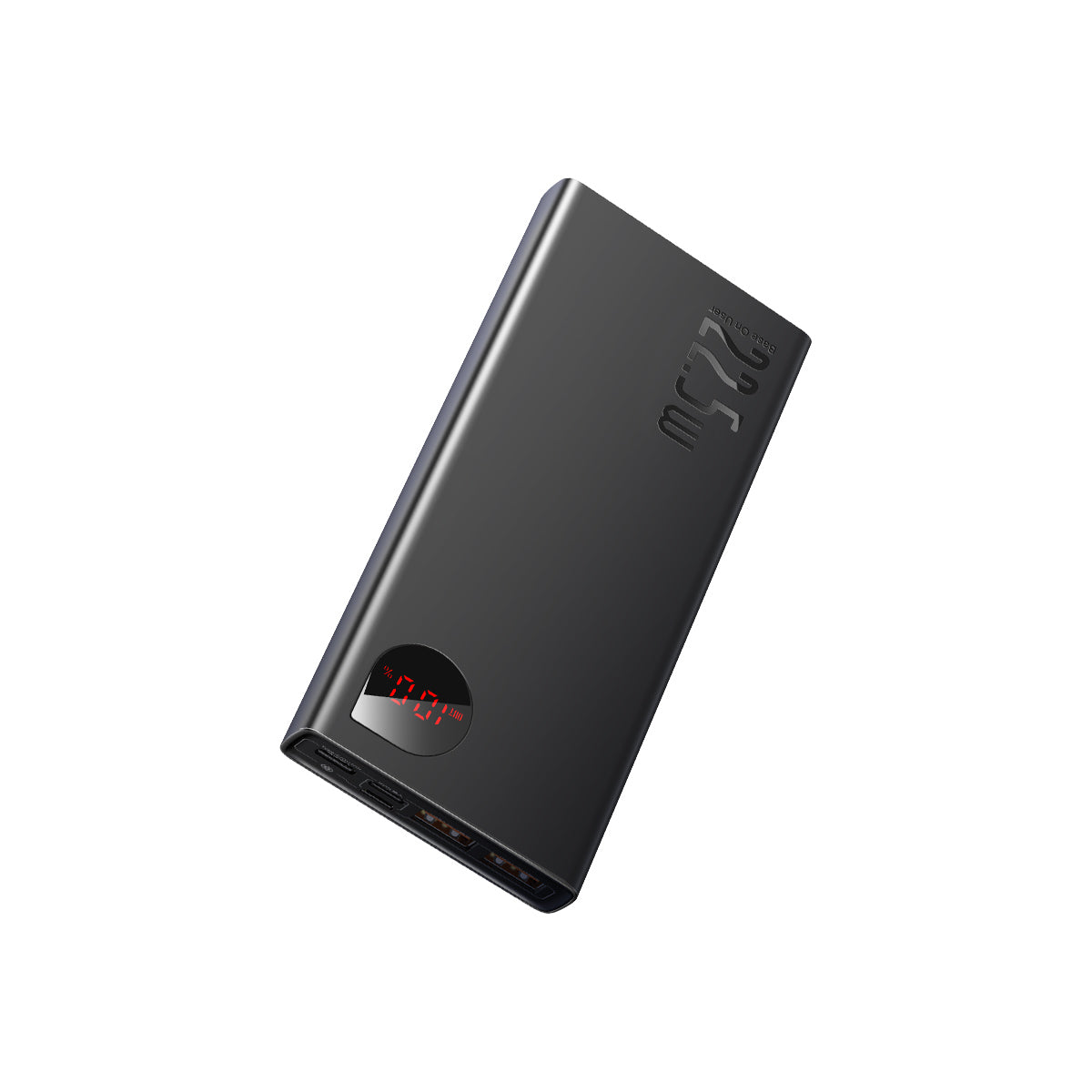 baseus-adaman-power-bank-22-5w-10000mah-metal-body-portable-charger-with-led-sma image 2