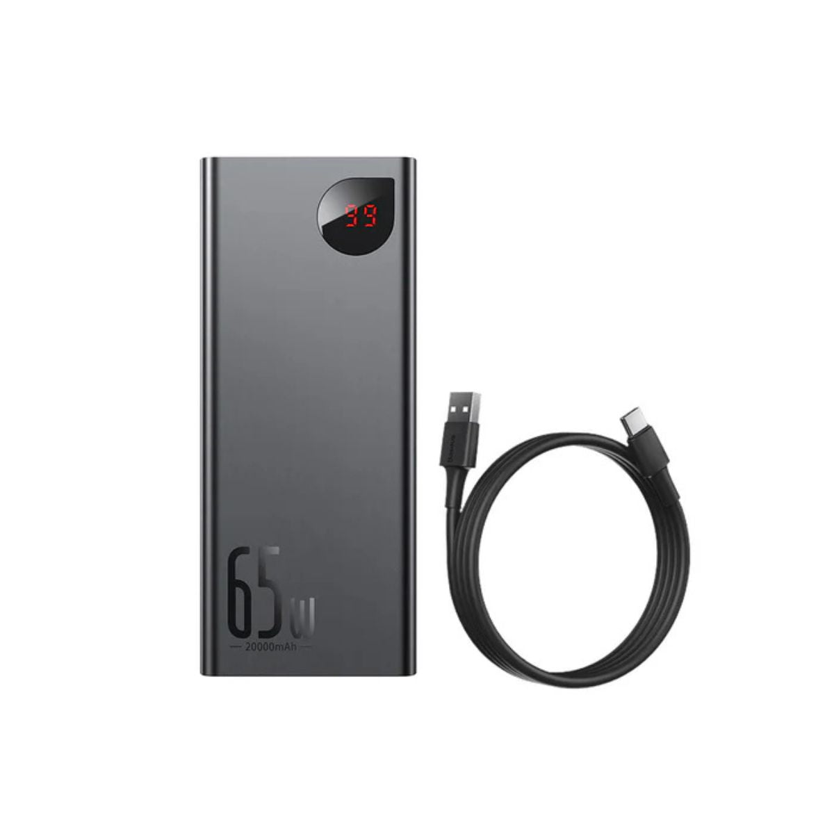 baseus-adaman-65w-20000mah-usb-c-pd-power-bank-aluminum-alloy-digital-gauge image 4