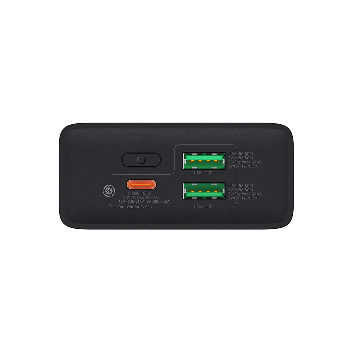 baseus-adaman2-power-bank-30w-20000mah-vooc-portable-charger-with-pd-fast-chargi image 3