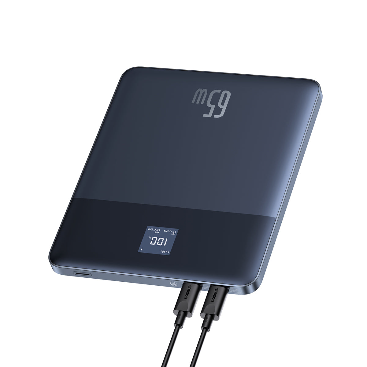 baseus-blade-2-smart-power-bank-65w-12000mah-ultra-slim-laptop-power-bank-with-a image 6