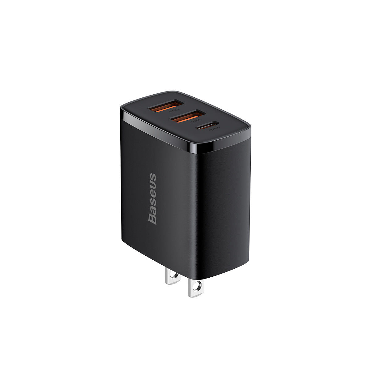 baseus-compact-30w-3-port-fast-charger-pd-wall-charger-with-intelligent-power-al image 1