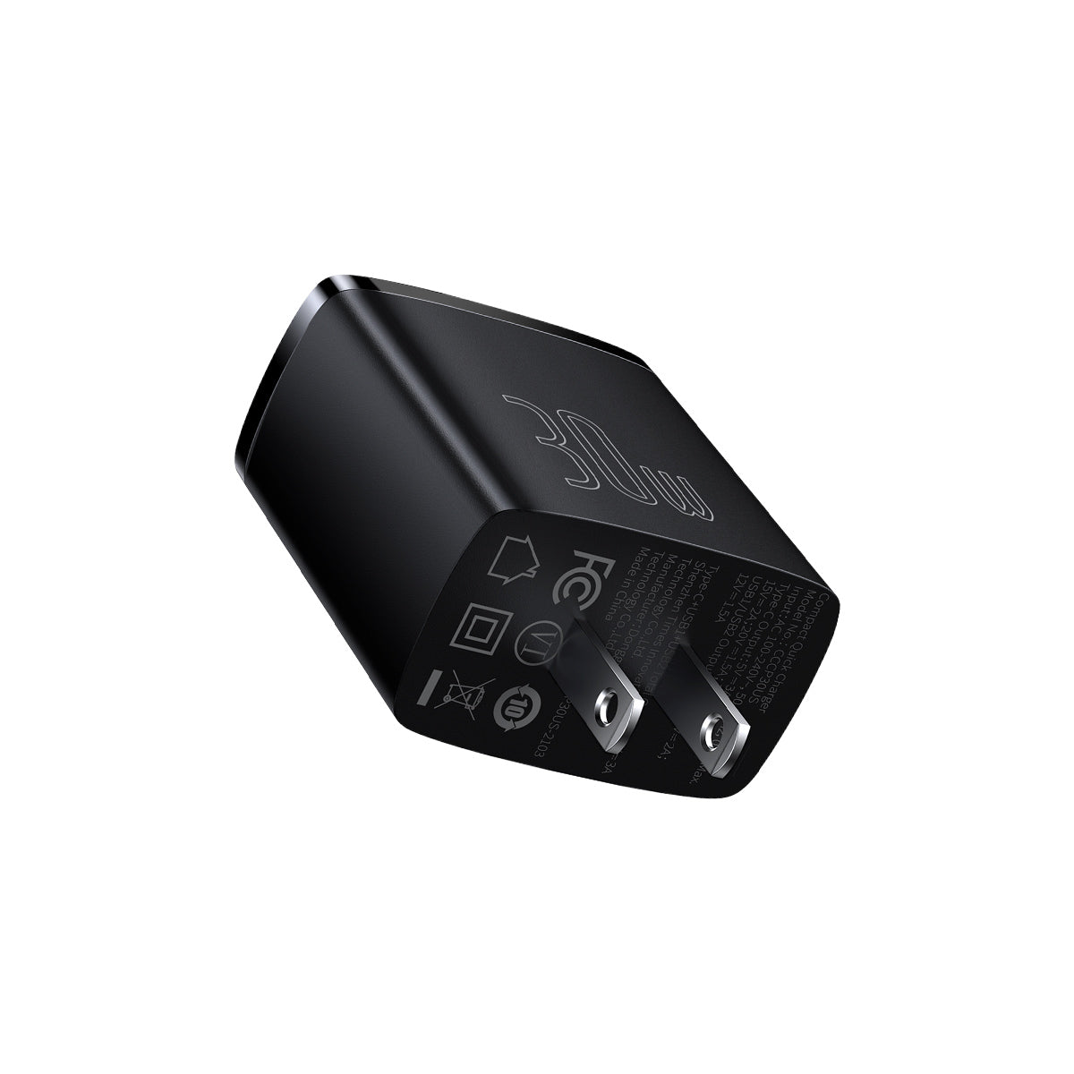 baseus-compact-30w-3-port-fast-charger-pd-wall-charger-with-intelligent-power-al image 5