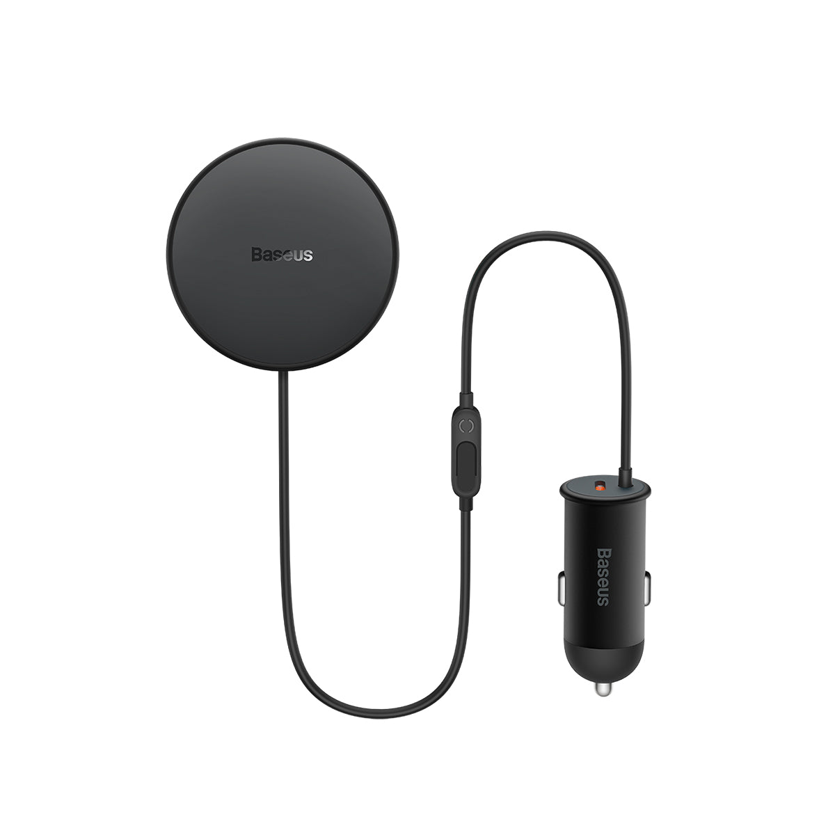 baseus-cw01-magsafe-wireless-car-mount-charger-15w-magnetic-vent-mount-with-40w- image 3