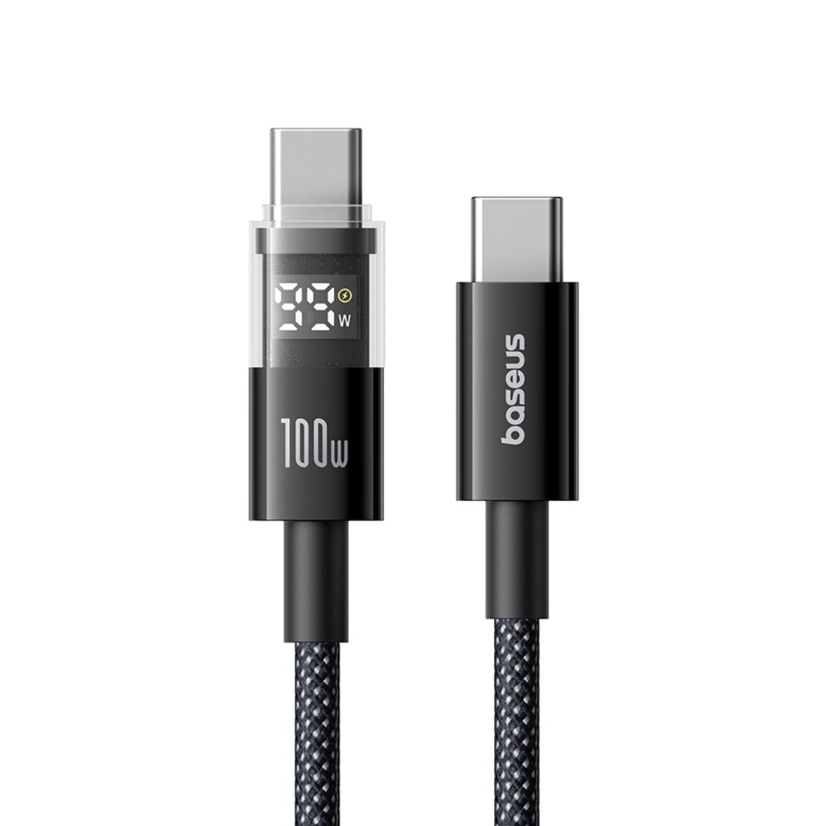 baseus-display-2-fast-charging-data-cable-usb-c-to-usb-c-100w-with-digital-watta image 1