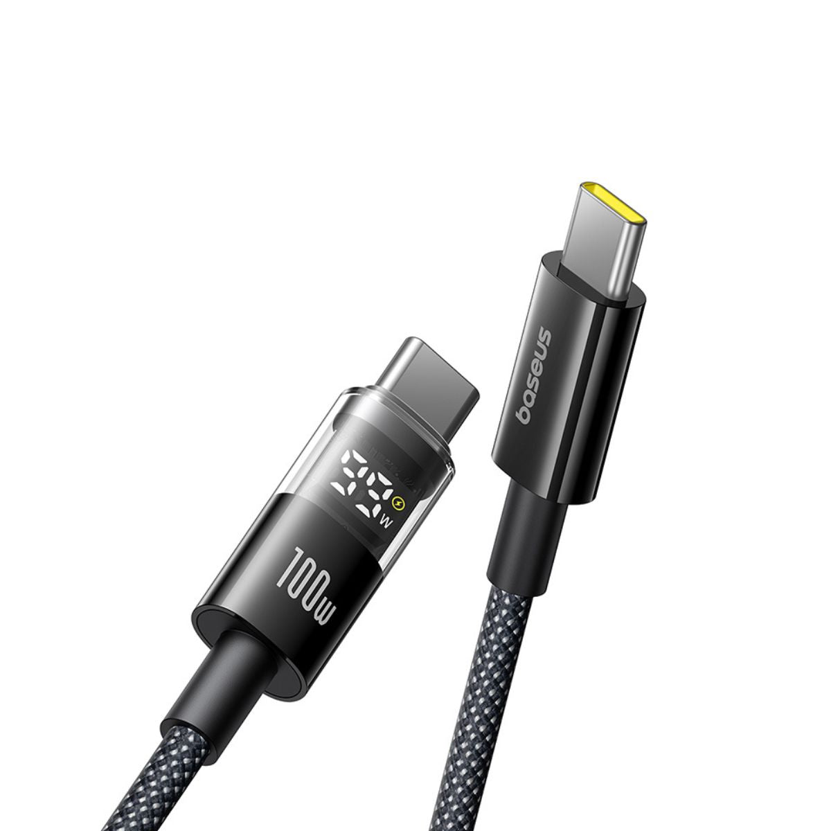 baseus-display-2-fast-charging-data-cable-usb-c-to-usb-c-100w-with-digital-watta image 5