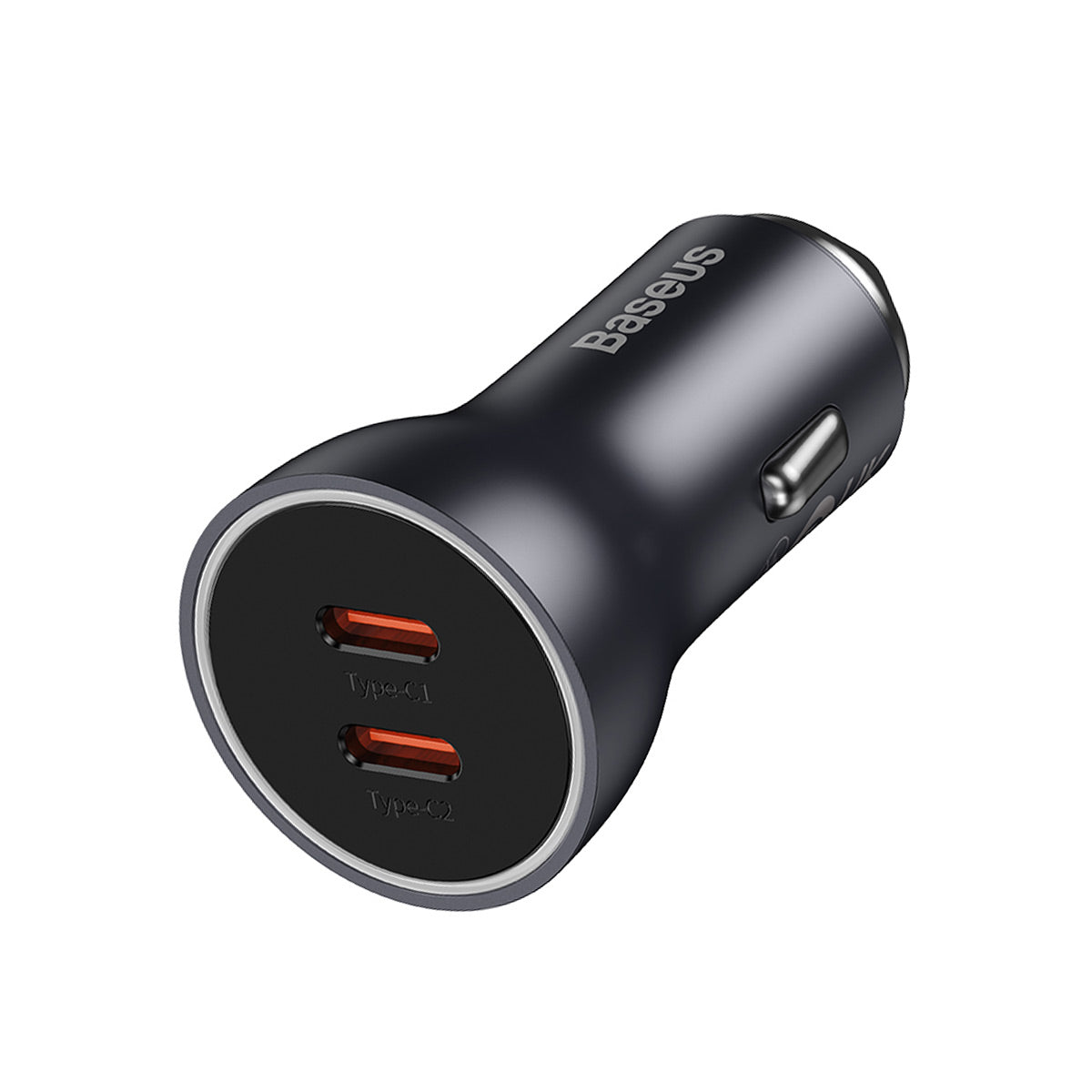 baseus-dual-usb-c-car-charger-60w-smart-power-distribution-with-led-lit-ports image 6