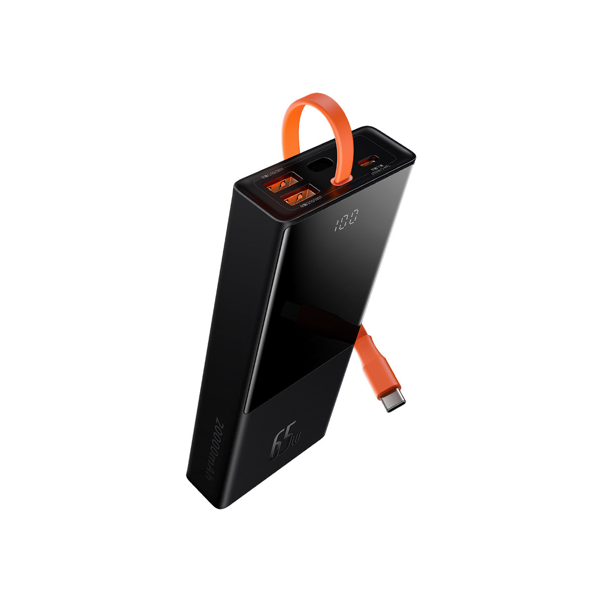 baseus-elf-65w-20000mah-power-bank-laptop-fast-charging-battery-pack-with-built- image 2