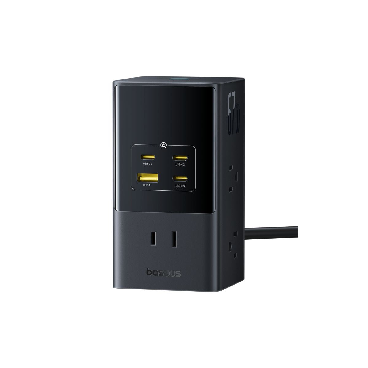 baseus-enerfill-fd11-power-strip-with-6-ac-outlets-1-usb-a-3-usb-c-ports-67w-fas image 3