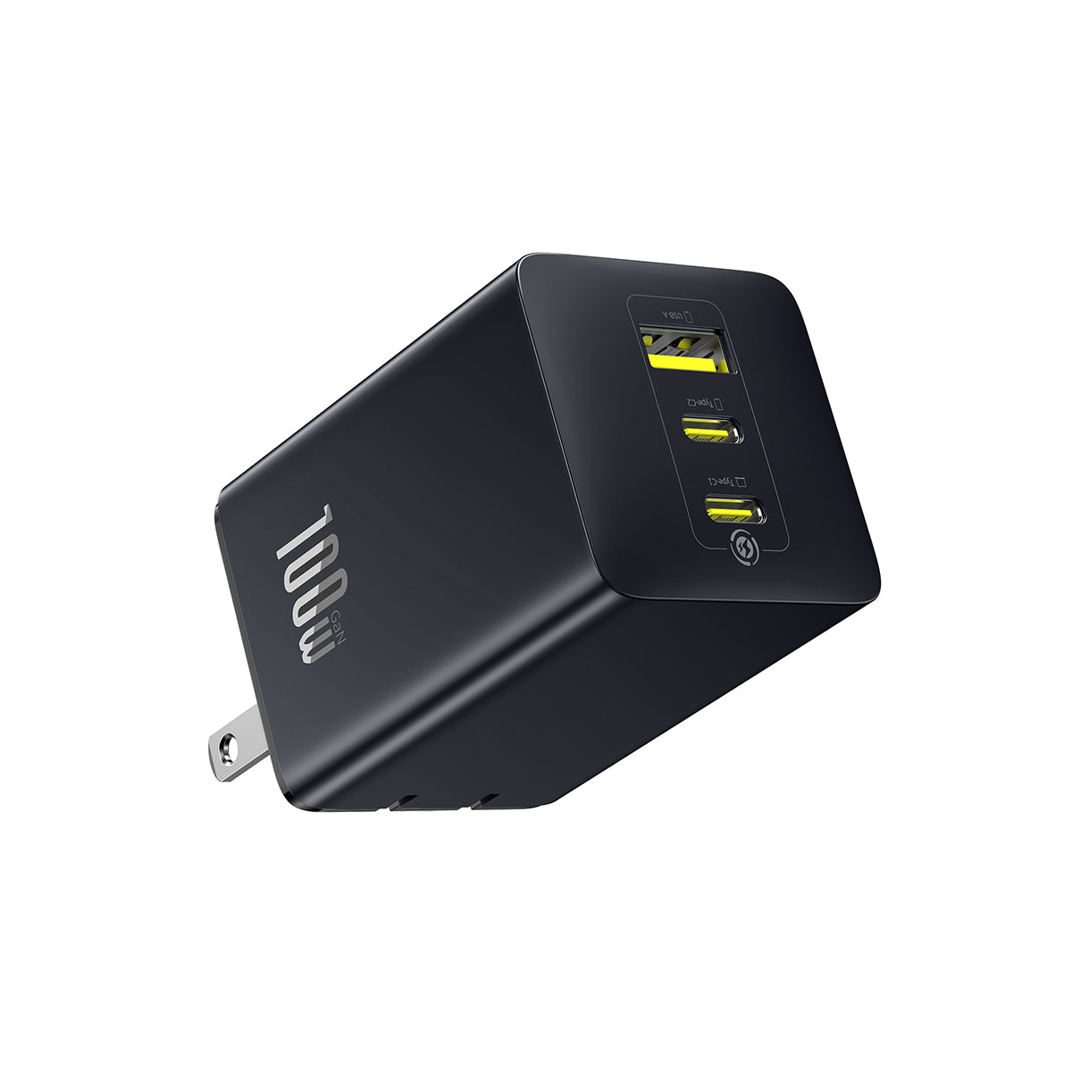 baseus-enerfill-fe11-100w-3-port-usb-c-gan-fast-charger image 1