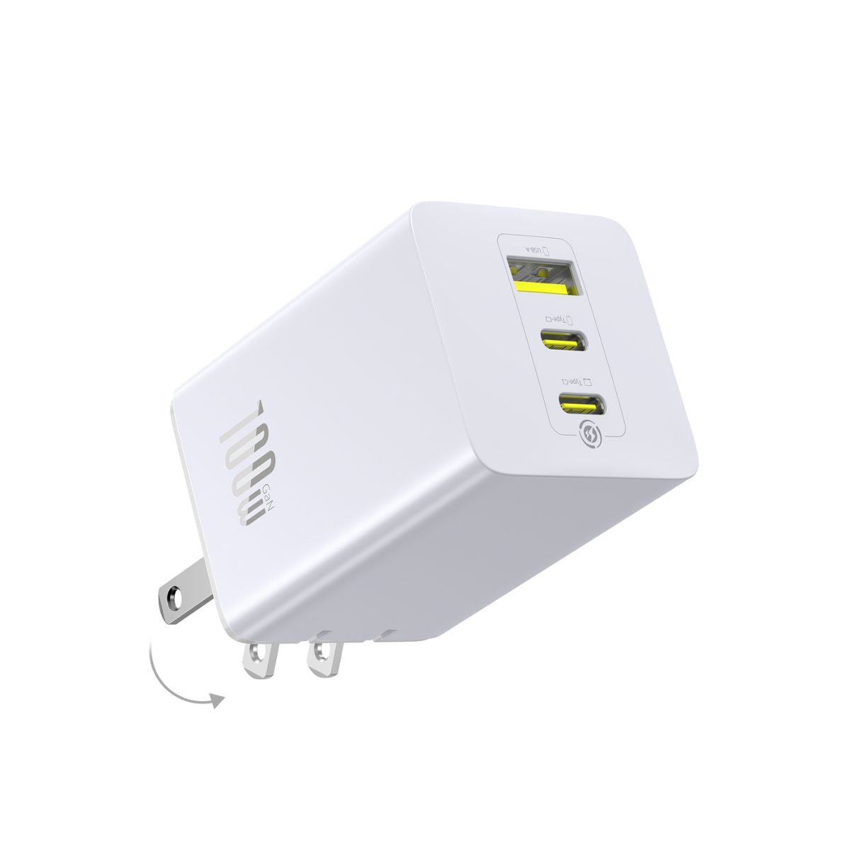 baseus-enerfill-fe11-100w-3-port-usb-c-gan-fast-charger image 3