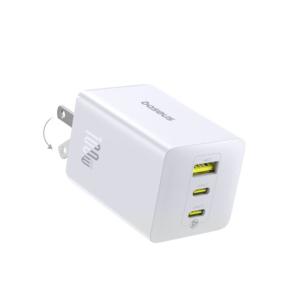 baseus-enerfill-fe11-100w-3-port-usb-c-gan-fast-charger image 5