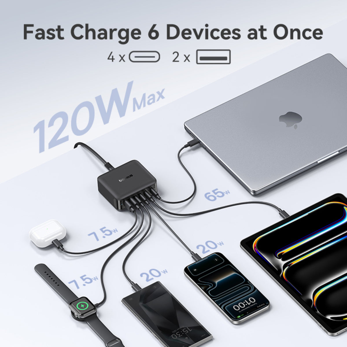 baseus-enerfill-fh21-desktop-charging-station-4c-2u-120w image 5