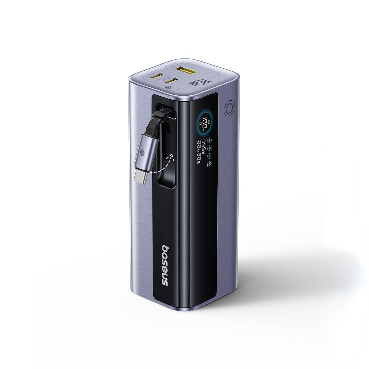 baseus-energeek-gr11-power-bank-with-retractable-cable-20000mah-145w-portable-ch image 2