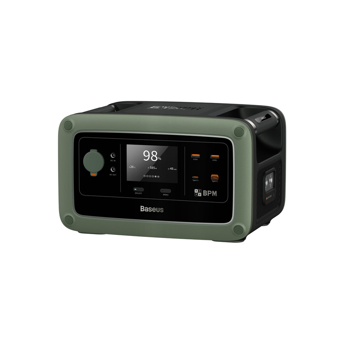 baseus-energy-stack-600w-portable-power-station-576wh-lifepo4-with-solar-chargin image 1