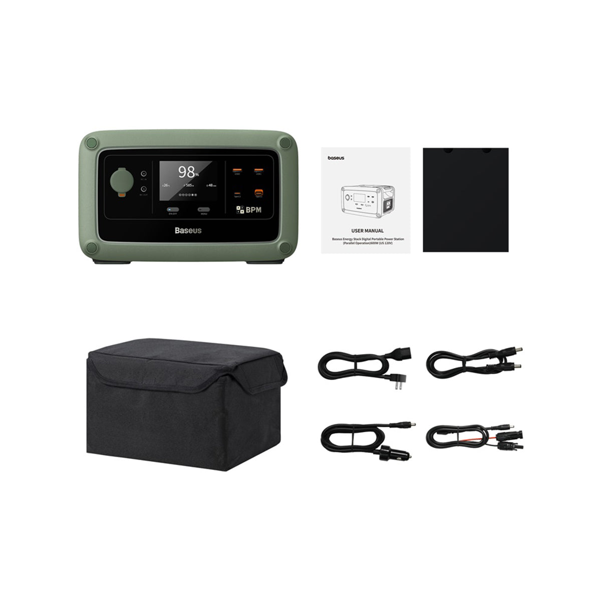 baseus-energy-stack-600w-portable-power-station-576wh-lifepo4-with-solar-chargin image 5