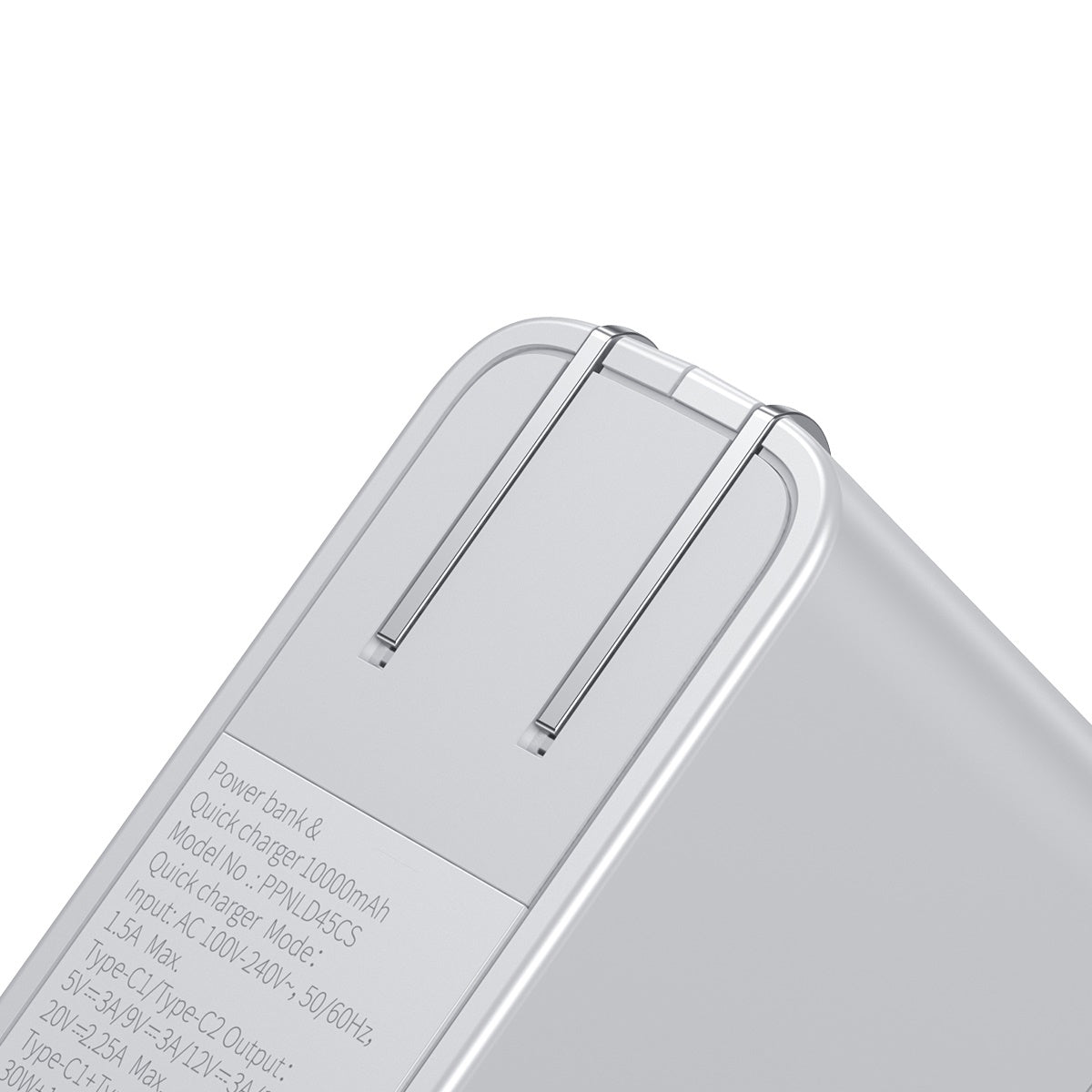 baseus-gan-2-in-1-power-bank-45w-10000mah-wall-charger-portable-charger-with-usb image 5