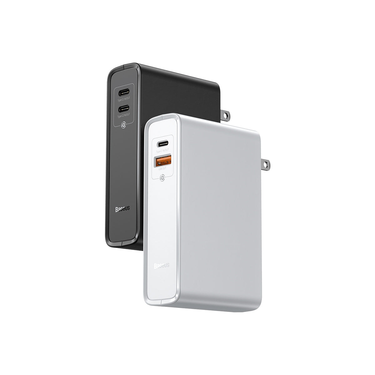 baseus-gan-2-in-1-power-bank-45w-10000mah-wall-charger-portable-charger-with-usb image 6