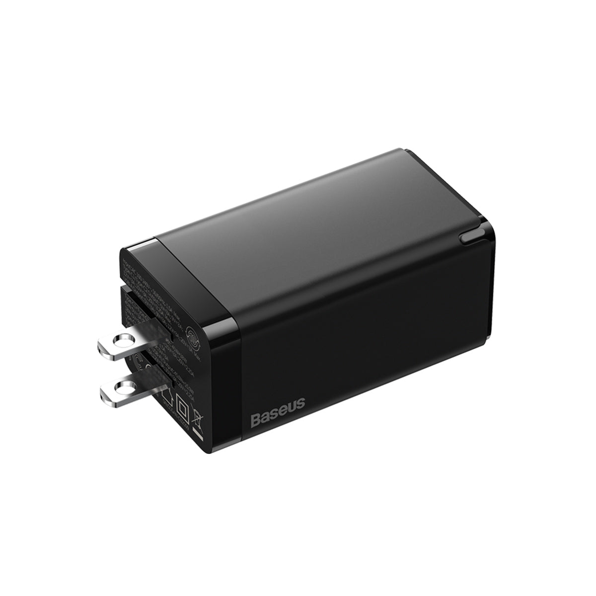 baseus-gan2-3-port-65w-fast-wall-charger-pd-3-0-pps-multi-device-usb-c-adapter image 3