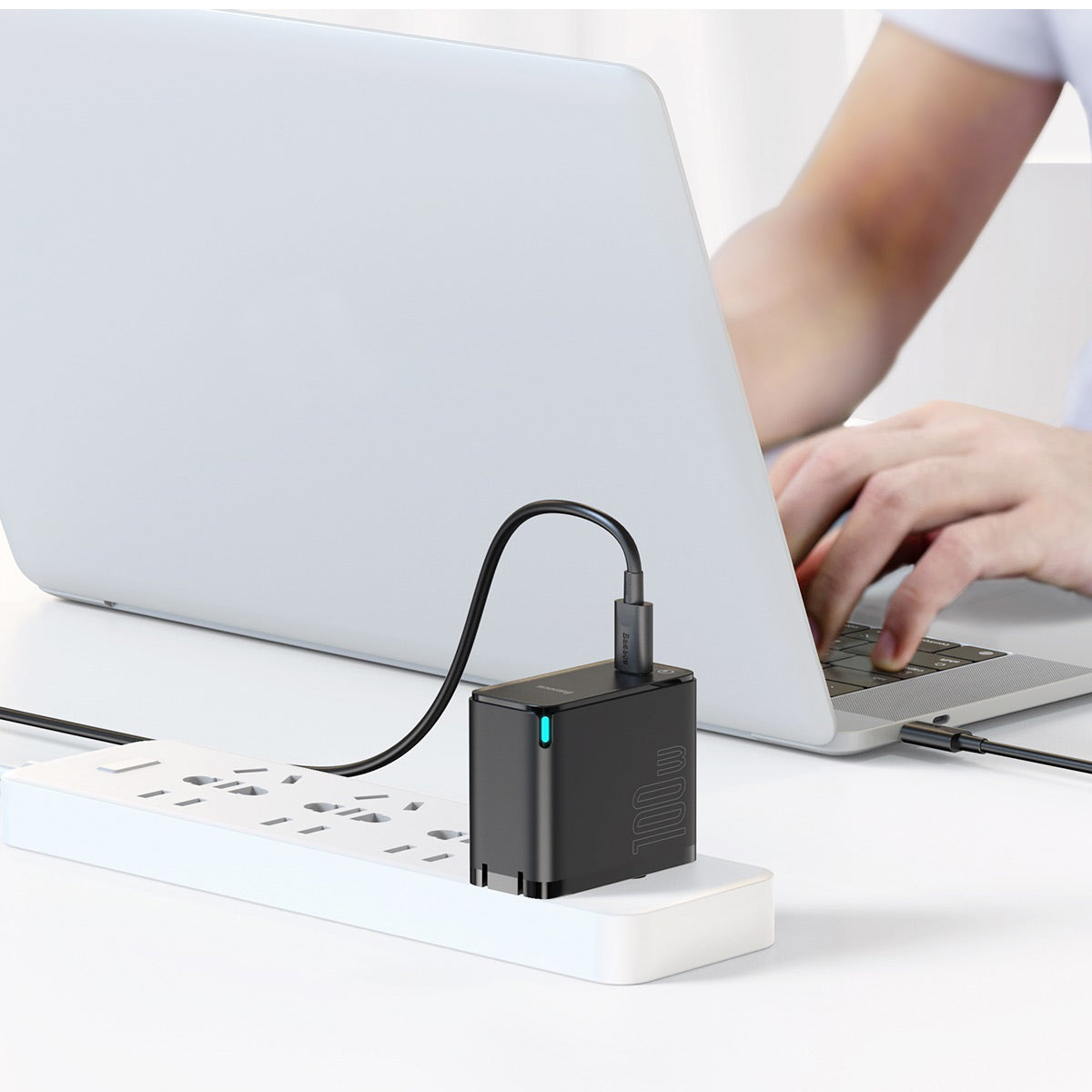 baseus-gan2-100w-usb-c-fast-wall-charger-gan-ii-quick-charge-5-0-compact-travel- image 7