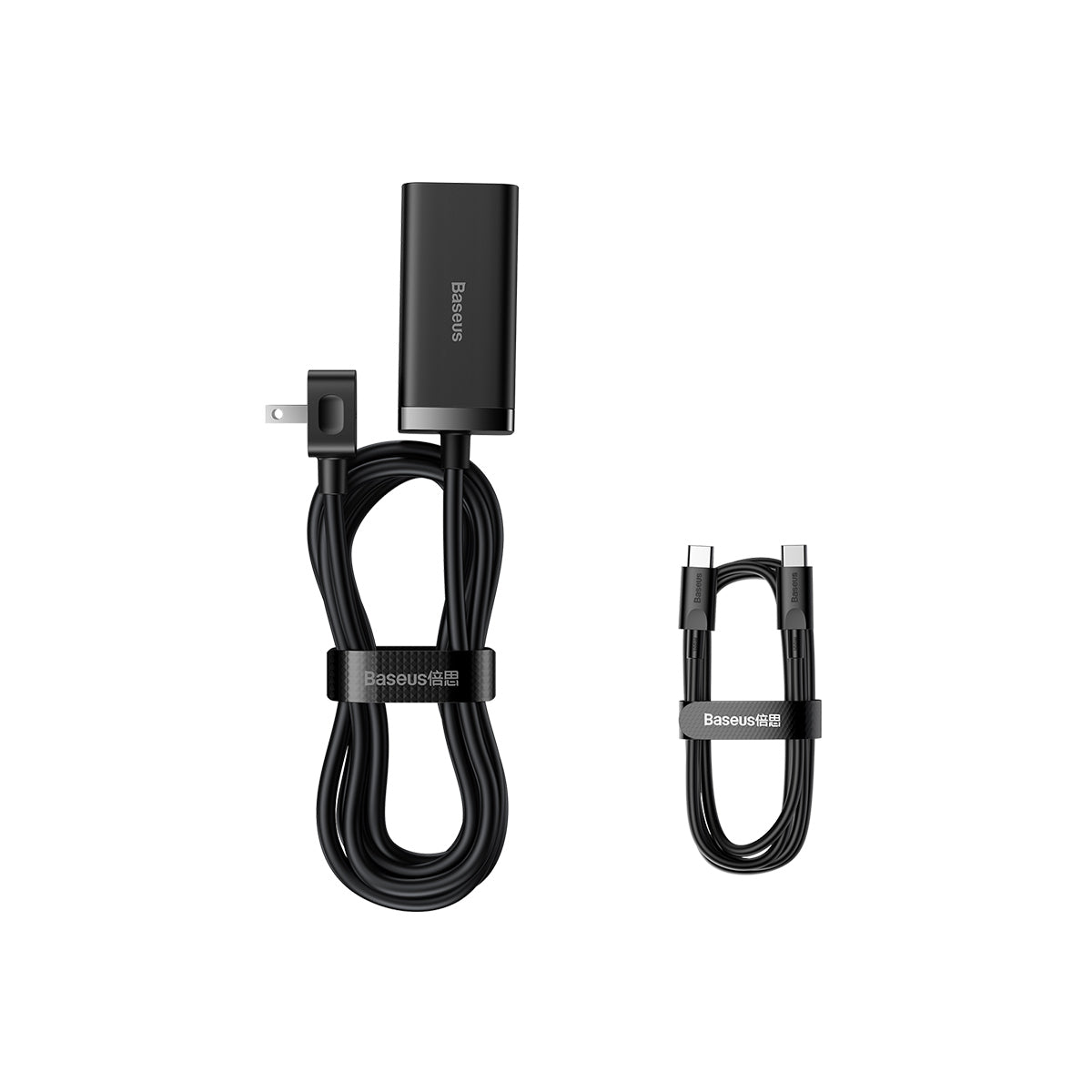 baseus-gan3-pro-100w-4-port-desktop-charger-with-5ft-ac-extension-cable image 6