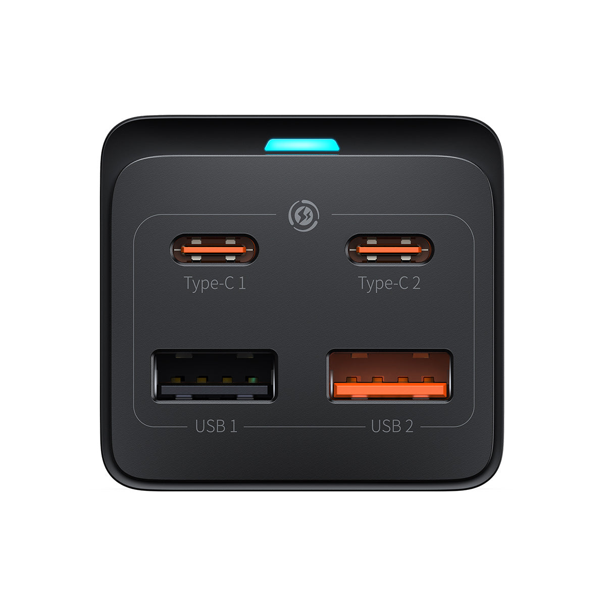 baseus-gan3-pro-powercombo-65w-6-port-desktop-power-strip-charger-with-2-ac-outl image 3