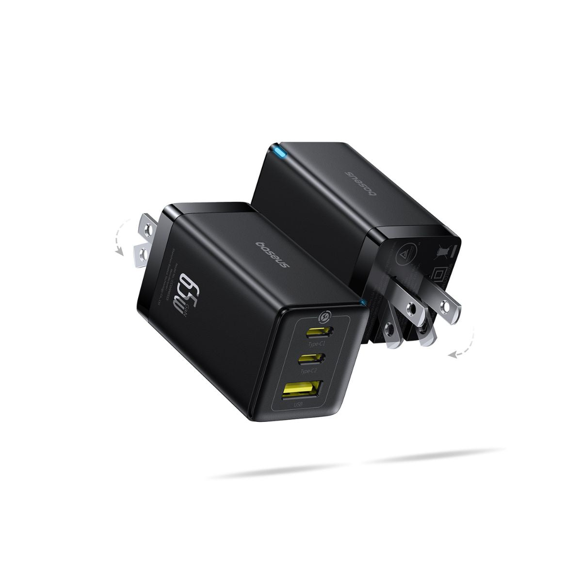 baseus-gan5-pro-65w-fast-charger-2c-u-2-pack-gan-iii-dual-usb-c-wall-charger-for image 4