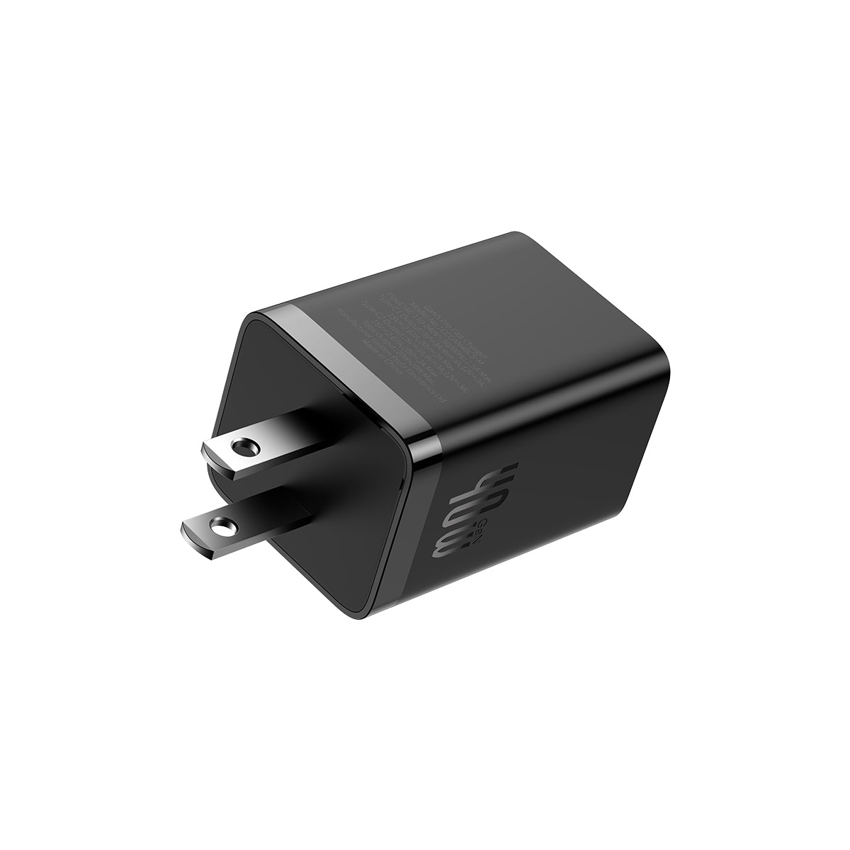 baseus-gan5-pro-dual-usb-c-fast-charger-40w-wall-charger-with-bps-2-0-power-spli image 3