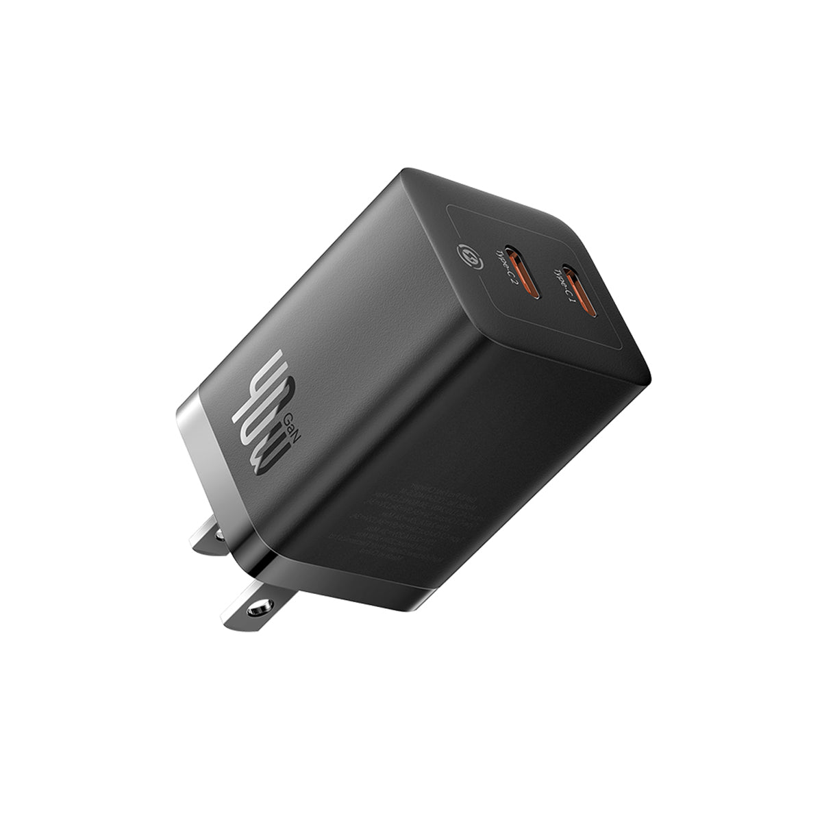 baseus-gan5-pro-dual-usb-c-fast-charger-40w-wall-charger-with-bps-2-0-power-spli image 5