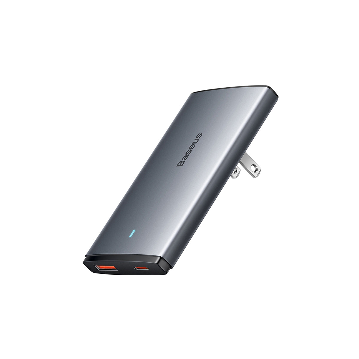 baseus-gan5-pro-flat-usb-c-wall-charger-65w-dual-usb-c-pps-fast-charger-with-ult image 1