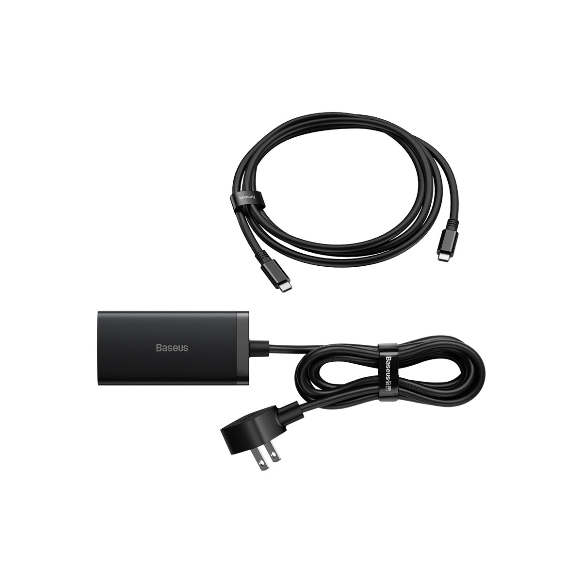 baseus-gan5-4-port-67w-charging-station-usb-c-desktop-fast-charger-with-2-usb-c- image 6
