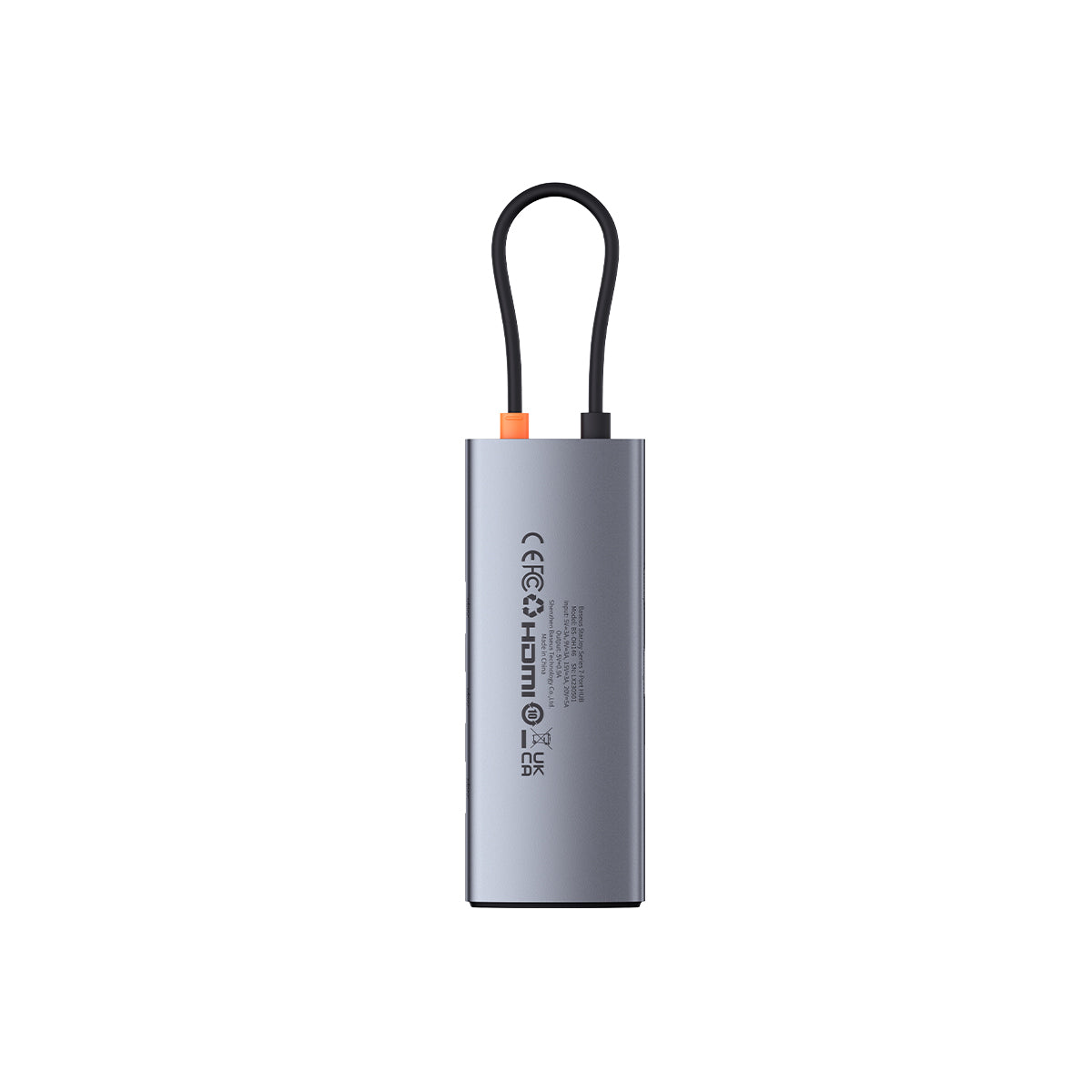 baseus-joystar-7-in-1-usb-c-hub-hdmi-4k-5gbps-usb-3-0-sd-microsd-100w-pd image 5