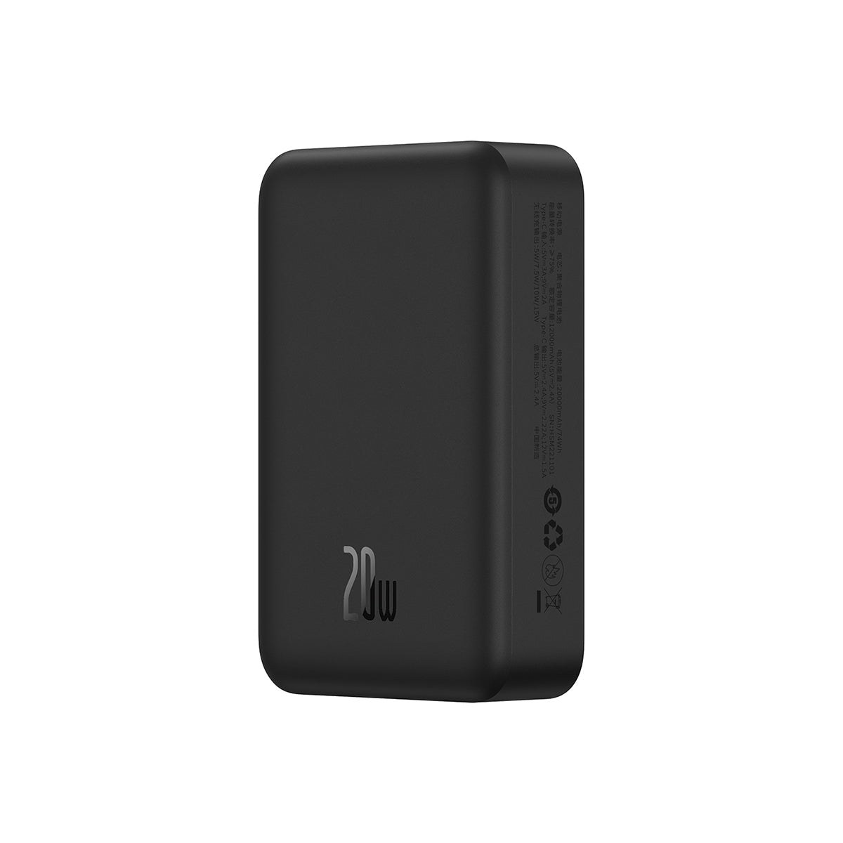 baseus-magnetic-mini-power-bank-20000mah-20w-magsafe-style-wireless-portable-cha image 2
