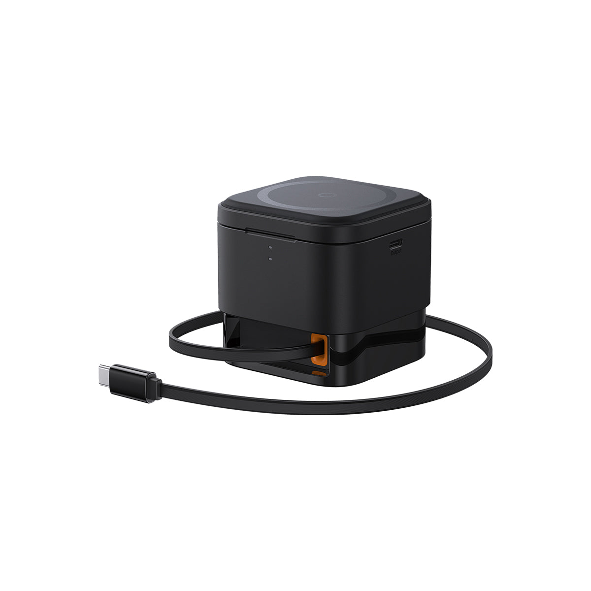 baseus-magpro-2-in-1-magnetic-wireless-charger-25w-foldable-qi2-charging-station image 2