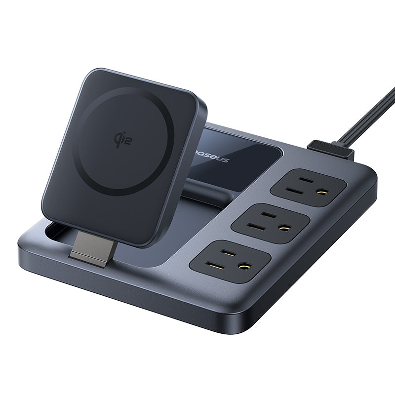baseus-nomos-8-in-1-charging-station-qi2-67w-wired-and-wireless-desktop-charger- image 1