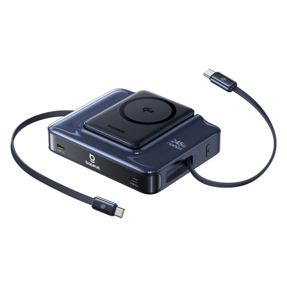 baseus-nomos-nh21-6-in-1-desktop-charging-station-245w-with-15w-wireless-pad-and image 3