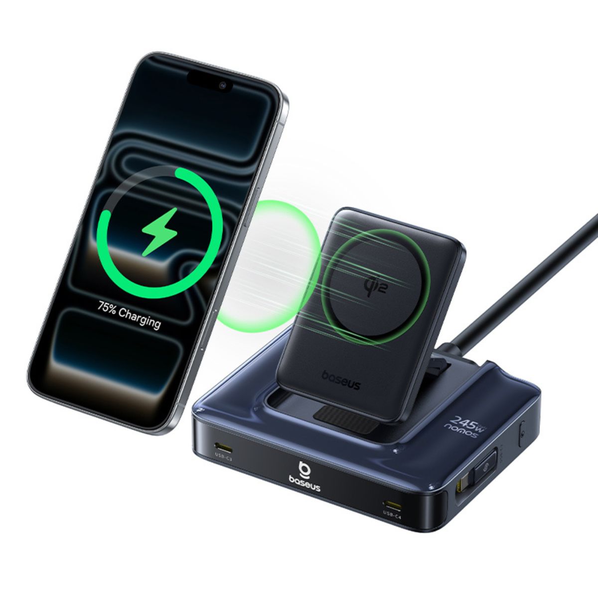 baseus-nomos-nh21-6-in-1-desktop-charging-station-245w-with-15w-wireless-pad-and image 4