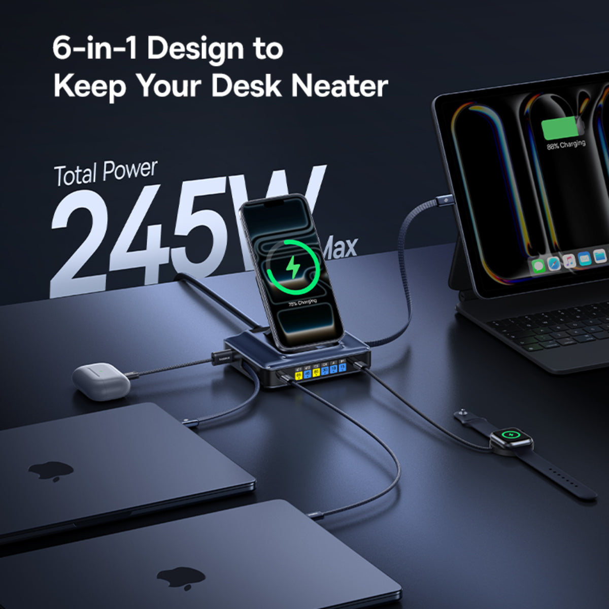 baseus-nomos-nh21-6-in-1-desktop-charging-station-245w-with-15w-wireless-pad-and image 7
