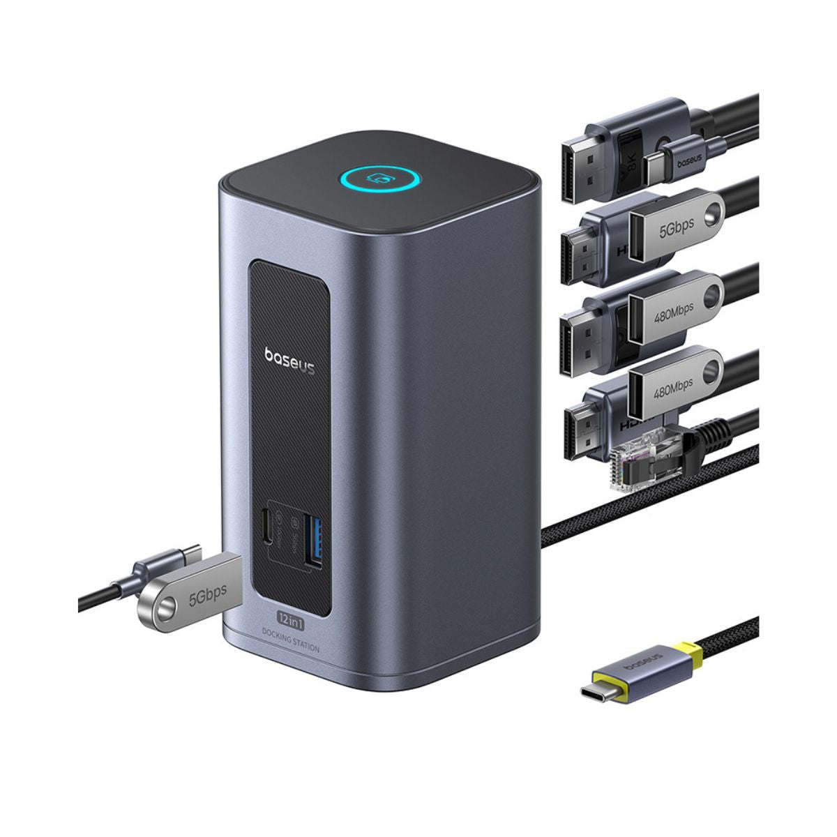 baseus-nomos-nu1-air-mac-12-in-1-usb-c-docking-station-with-dual-display-mst-1gb image 3