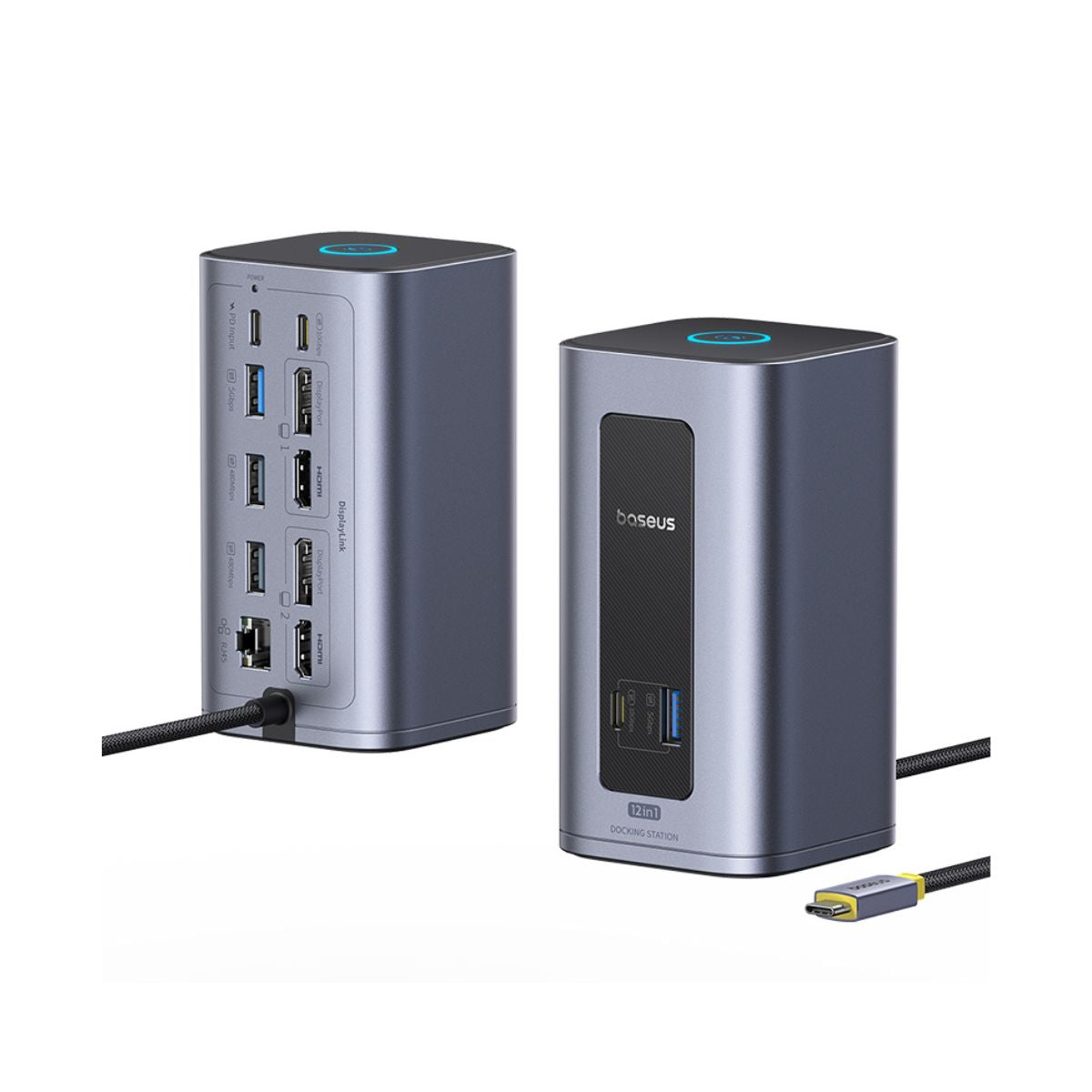 baseus-nomos-nu1-air-mac-12-in-1-usb-c-docking-station-with-dual-display-mst-1gb image 2