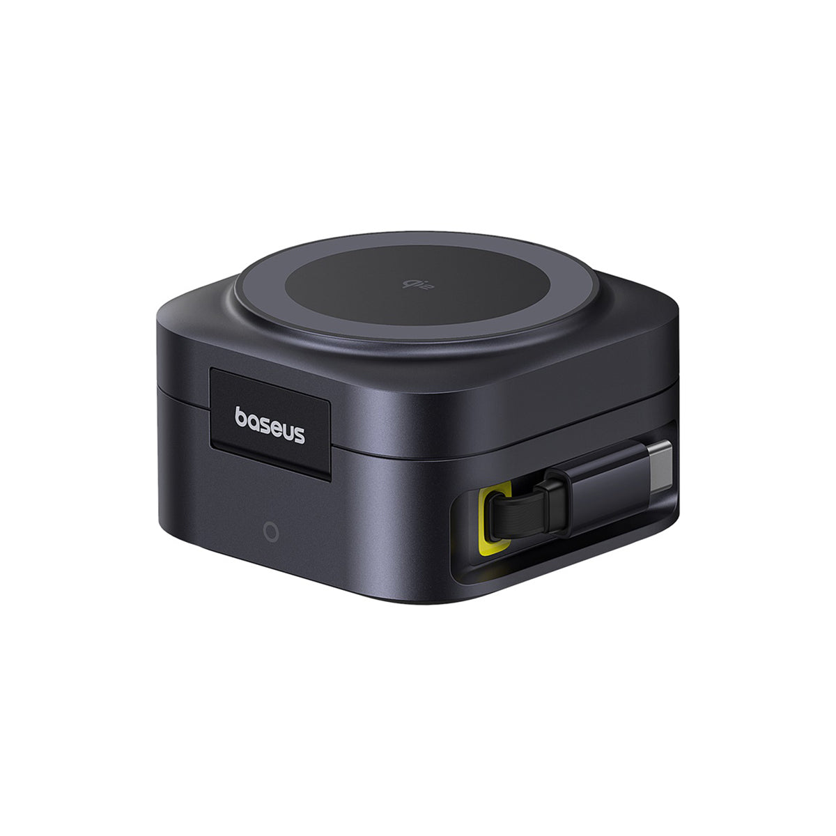 baseus-picogo-2-in-1-magnetic-wireless-charger-qi2-67w-qi2-certified-15w-wireles image 2