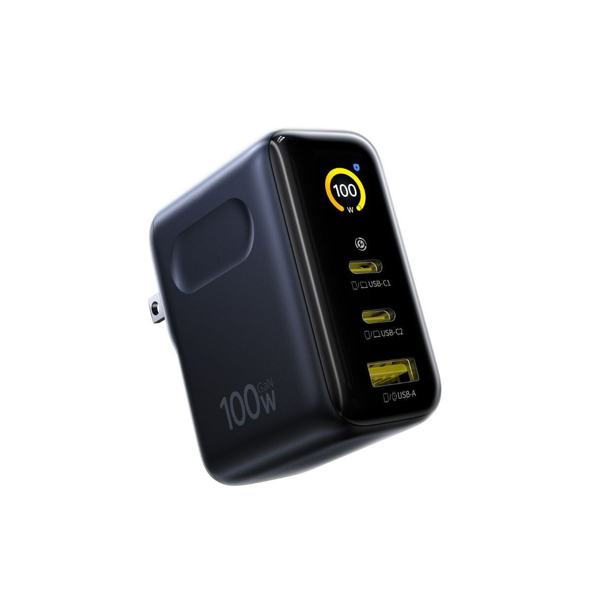 baseus-picogo-ae21-100w-fast-charger-2c-u-gan-wall-charger-with-real-time-digita image 3