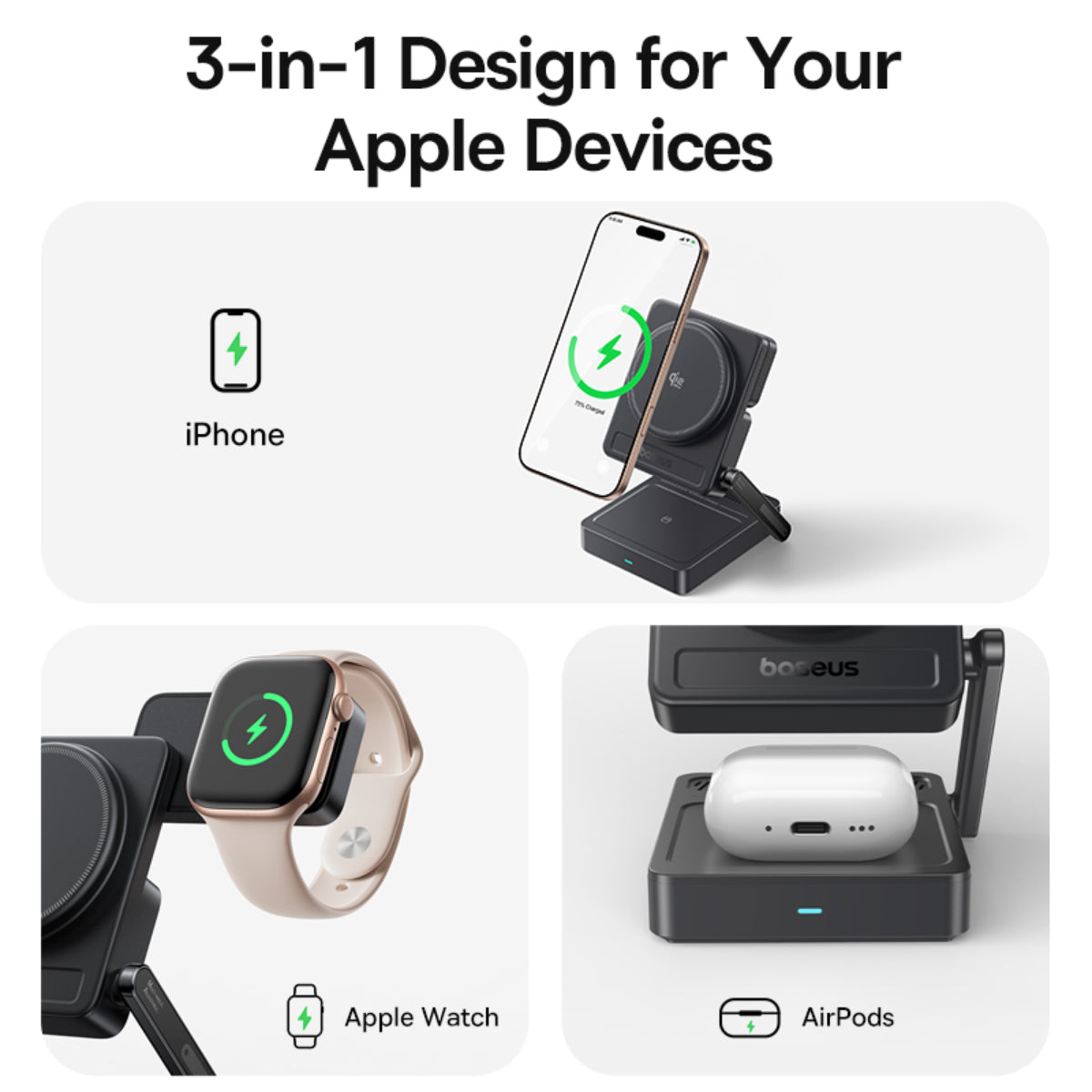 baseus-picogo-af21-3-in-1-qi2-2-certified-25w-magnetic-wireless-charging-stand-f image 8